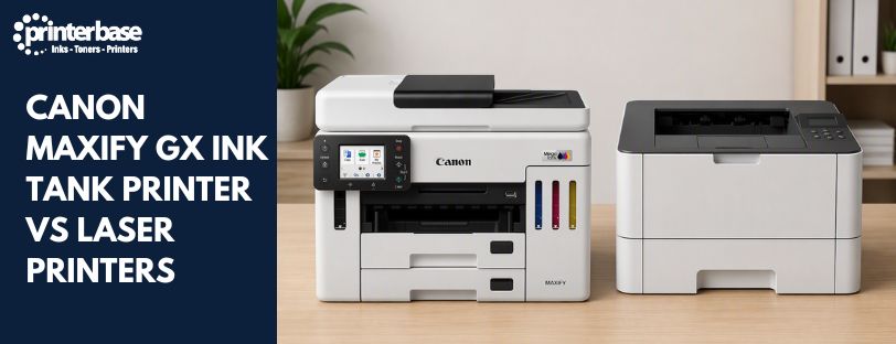 canon-maxify-gx-vs-laser-printers-blog-banner Canon Maxify GX Ink Tank Printer Vs Laser Printers blog banner