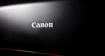 Canon ImagePROGRAF Pro-300 with a red light