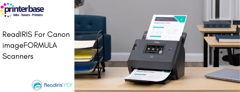 ReadIRIS for Canon imageFORMULA Scanners blog banner