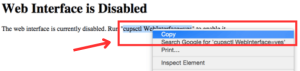 CUPS website, copy the HTML