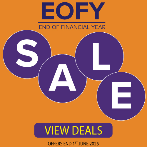 End Of Financial Year Sale. Offers end 1st June 2025