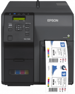 Epson C7500 Industrial Colour Label Printer Front View