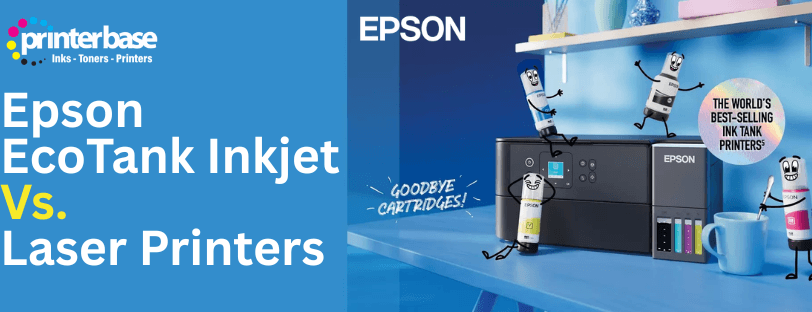 Epson EcoTank Vs. Laser Printers blog banner