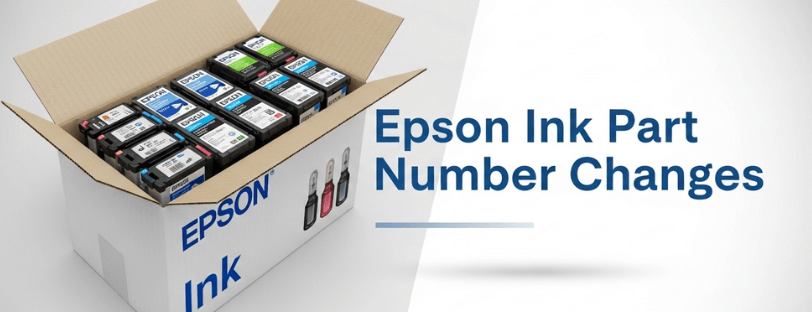 Epson Ink Cartridge Part Number Changes blog banner
