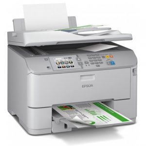front side view of epson wf5620dwf printer