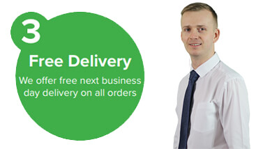free-delivery Free next business day on all orders
