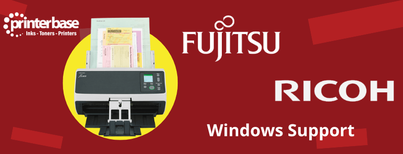 Fujitsu Ricoh Windows Support Banner