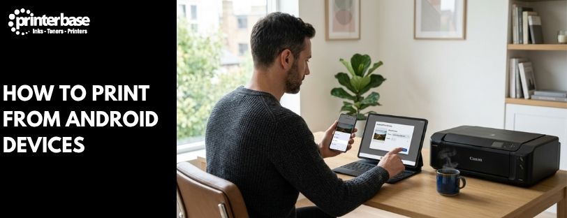 How To Print From Android Devices blog banner
