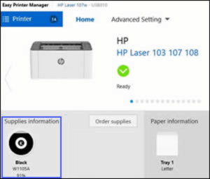 hp-ink-levels-screenshot-printer-assist HP Easy Printer Manager For Laser Printers