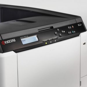 front angle view of the kyocera p6021cdn printer