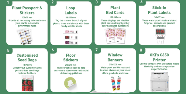oki-c650-garden-centre-banner Oki C650 garden centre banner