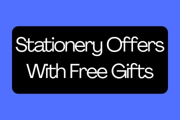 Stationery Offers With Free Gifts