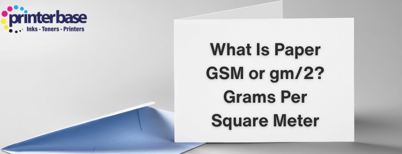 what-is-gsm-banner What is Paper GSM or gm/2? Grams Per Square Meter Banner