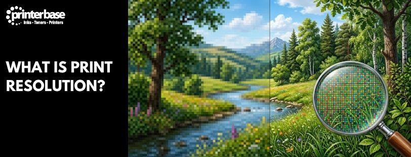 What Is Print Resolution? Blog banner
