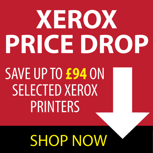 Xerox Price Drop: Save up to £94 on selected Xerox printers.